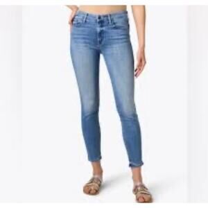 Mother The Looker Crop Light Kitty Jeans Size 29